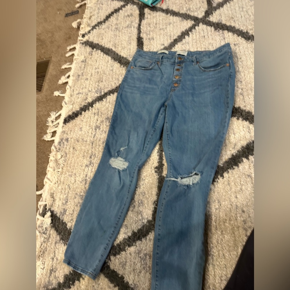 Ankle jeans
